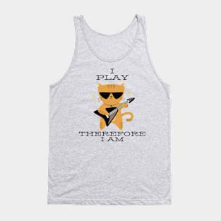 I play therefore I am Tank Top